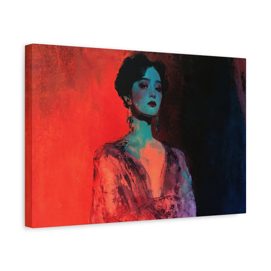 The Heiress of Black Glass | Signature Canvas