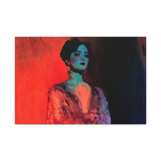 The Heiress of Black Glass | Signature Canvas