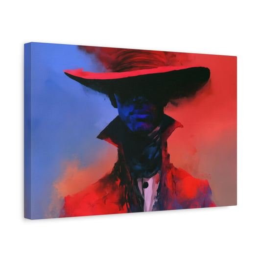 The Scarlet Stranger | Signature Canvas