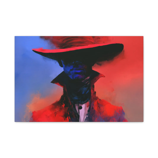 The Scarlet Stranger | Signature Canvas
