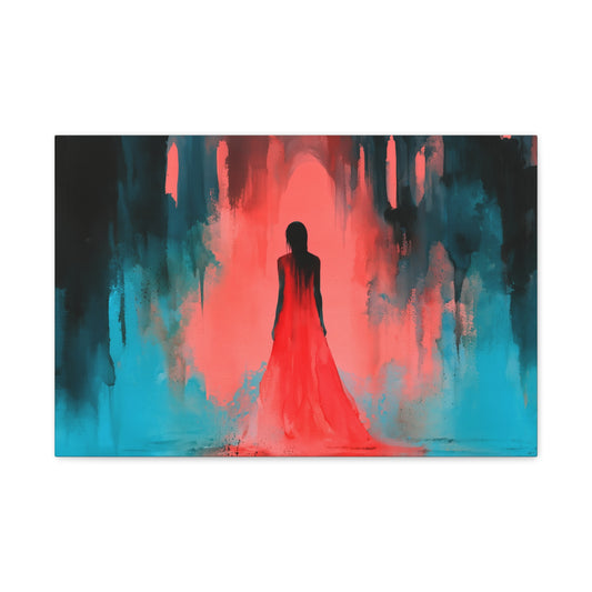 The Cathedral Waited for Her | Signature Canvas